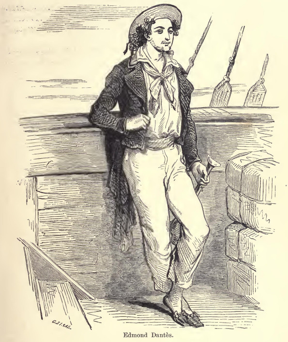 Illustration of Edmond Dantès
